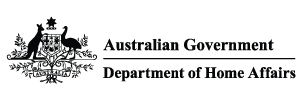 Australian Government Department of Home Affairs logo